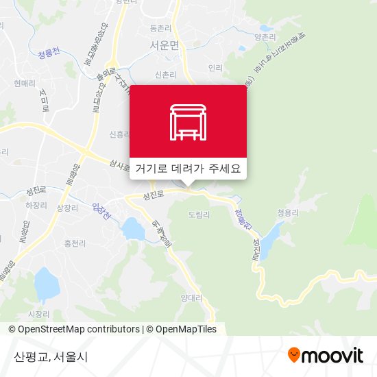산평교 지도