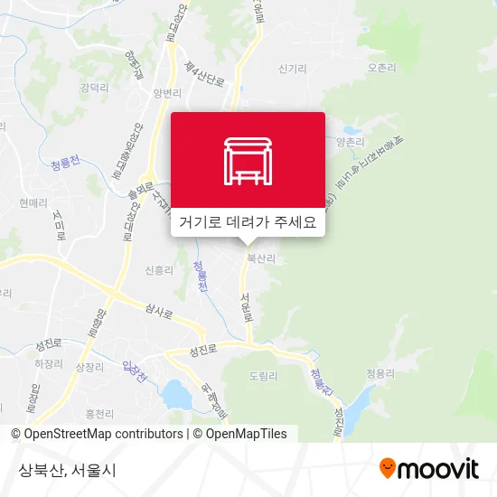 상북산 지도