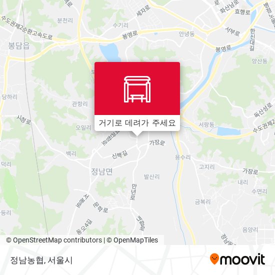 정남농협 지도