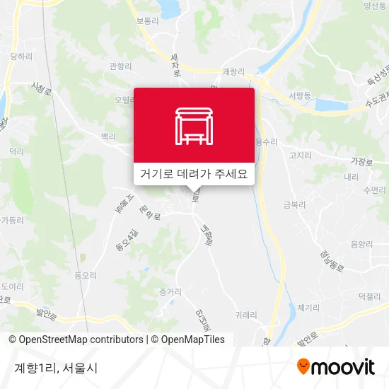 계향1리 지도