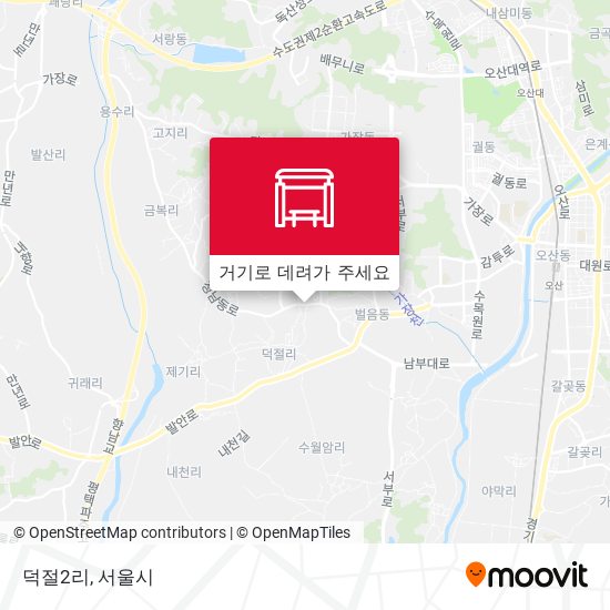 덕절2리 지도
