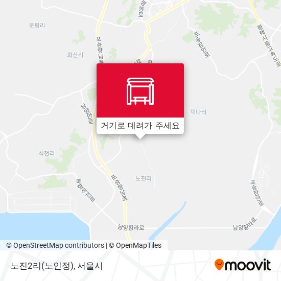 노진2리(노인정) 지도