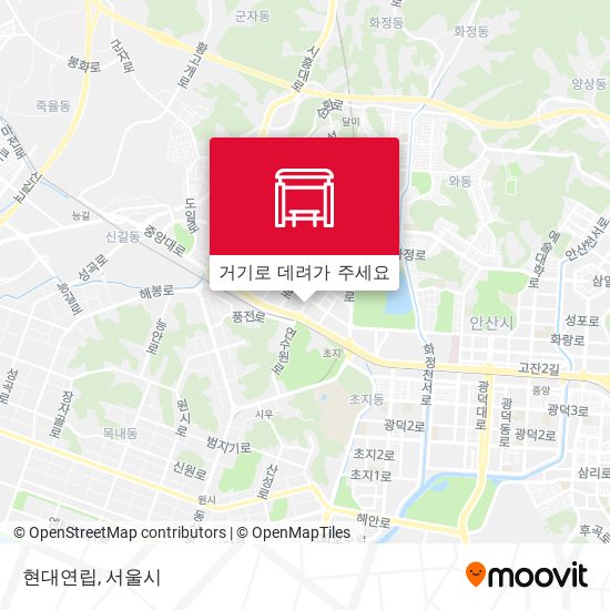 현대연립 지도