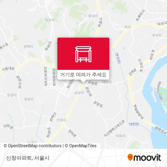 신창아파트 지도