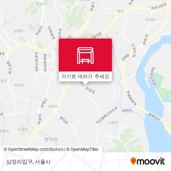 삼정리입구 지도
