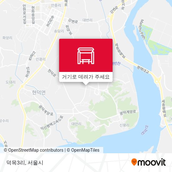 덕목3리 지도