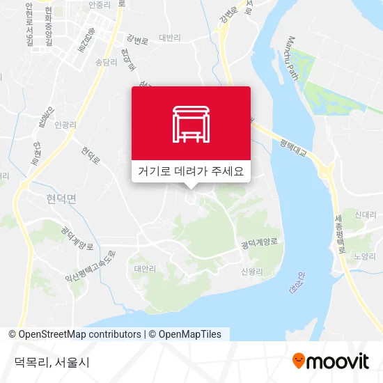 덕목리 지도