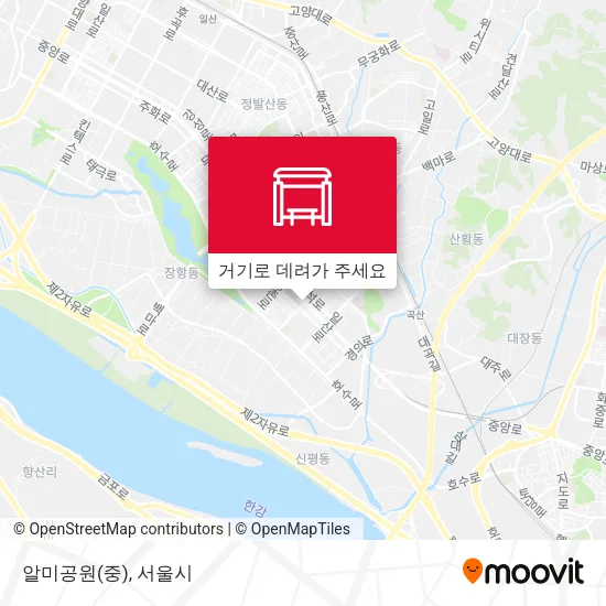 알미공원(중) 지도