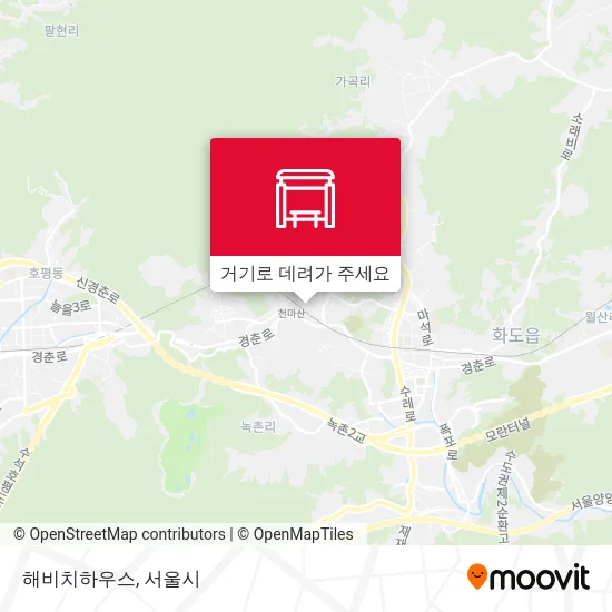 해비치하우스 지도