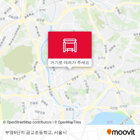 부영6단지.금교초등학교 지도