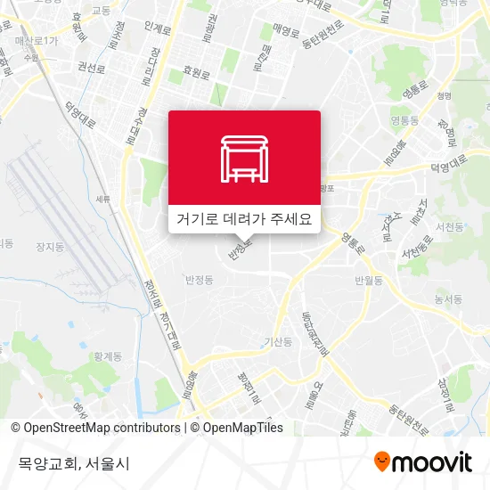 목양교회 지도