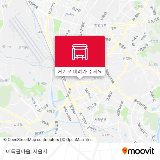 미득골마을 지도