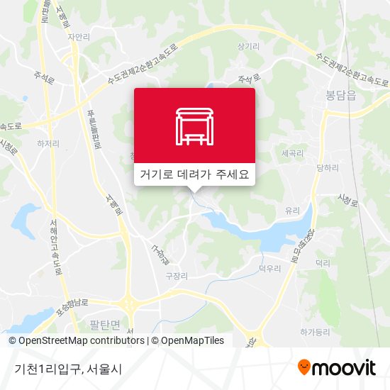 기천1리입구 지도