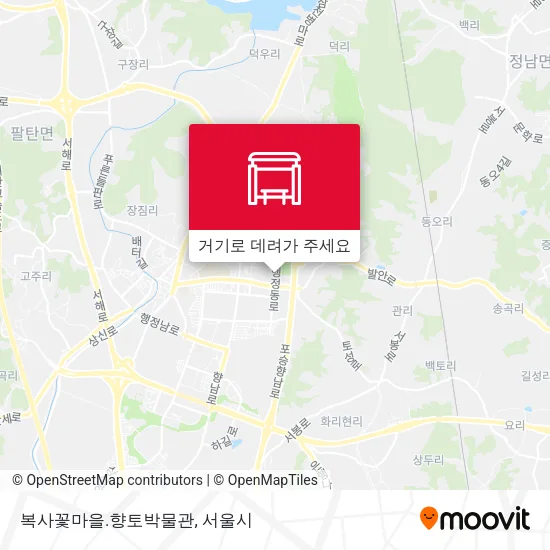복사꽃마을.향토박물관 지도