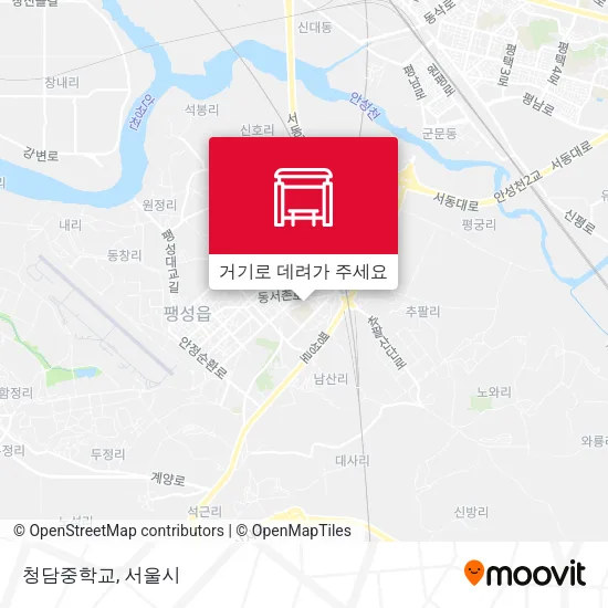 청담중학교 지도
