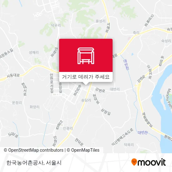 한국농어촌공사 지도