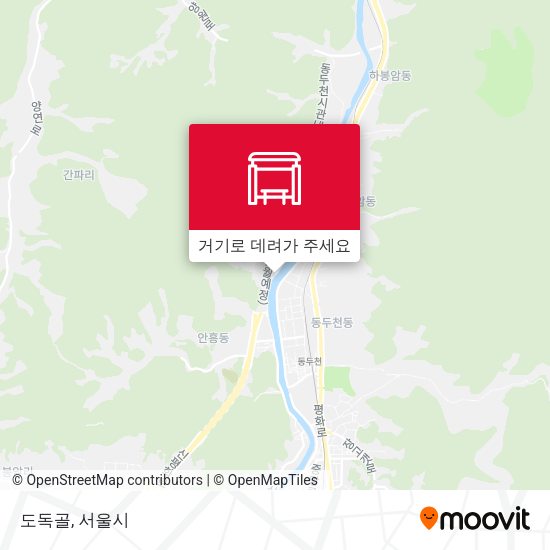 도독골 지도