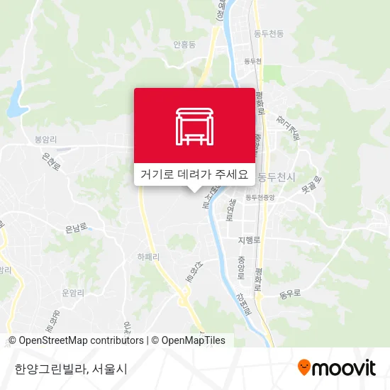 한양그린빌라 지도