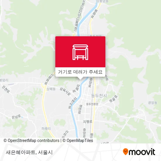 새은혜아파트 지도