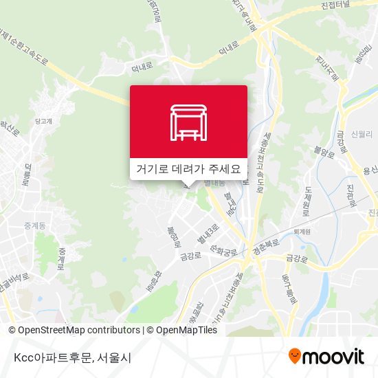 Kcc아파트후문 지도