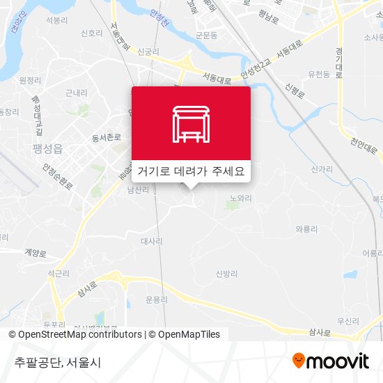 추팔공단 지도