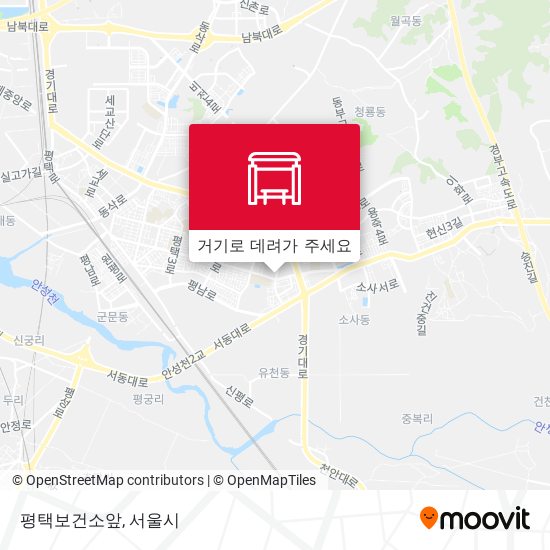 평택보건소앞 지도