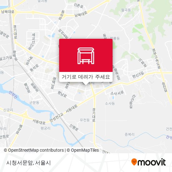시청서문앞 지도