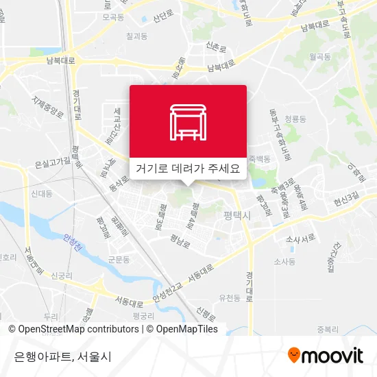 은행아파트 지도