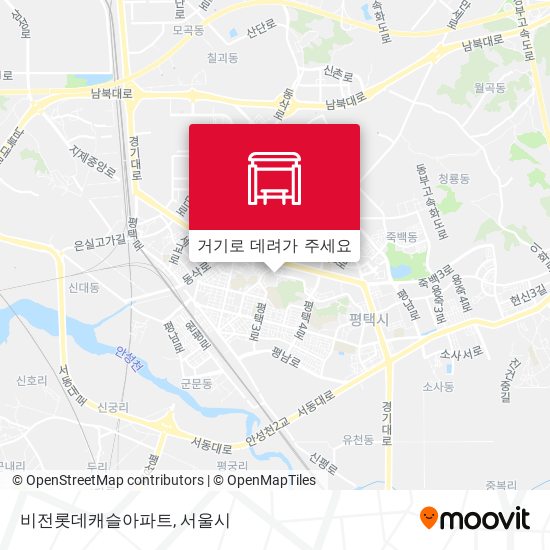 비전롯데캐슬아파트 지도