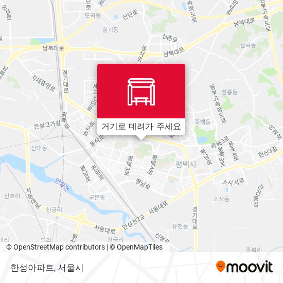 한성아파트 지도