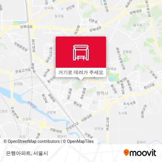 은행아파트 지도