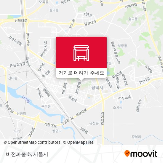 비전파출소 지도