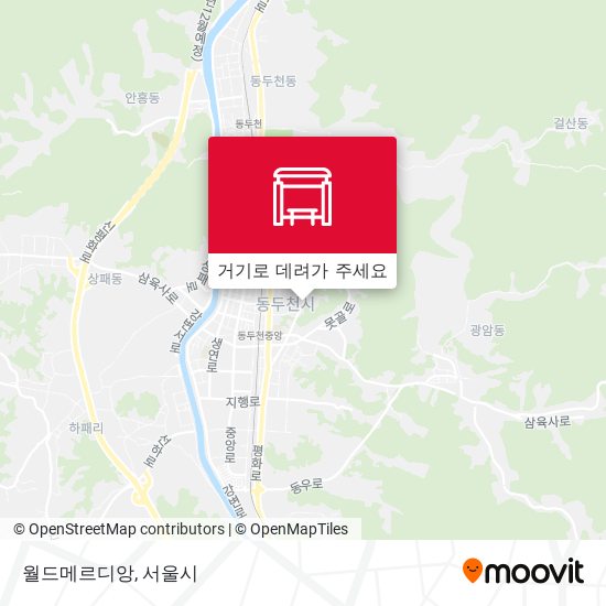 월드메르디앙 지도