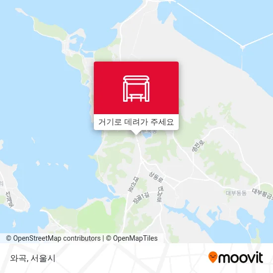 와곡 지도