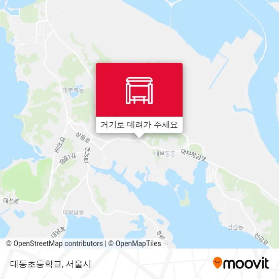 대동초등학교 지도