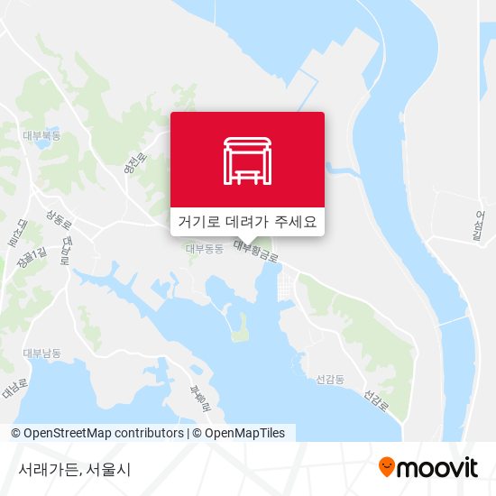 서래가든 지도