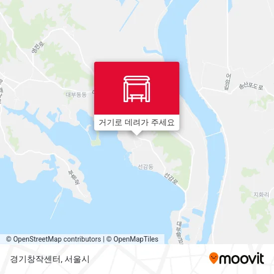 경기창작센터 지도