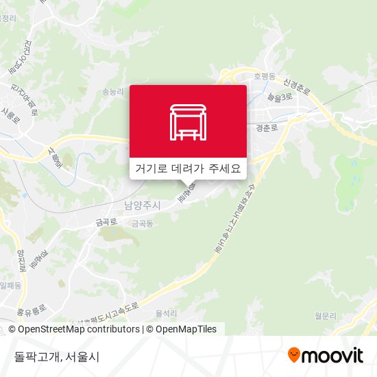 돌팍고개 지도