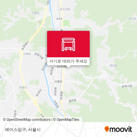 에이스입구 지도