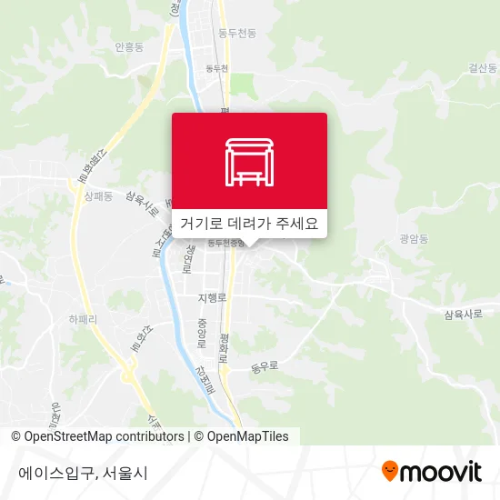 에이스입구 지도