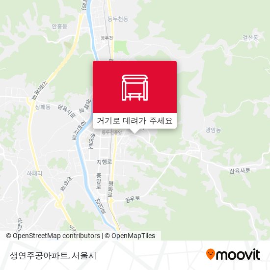 생연주공아파트 지도