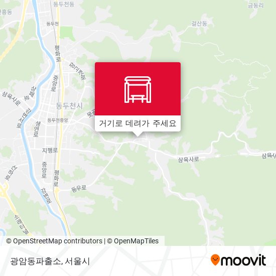 광암동파출소 지도