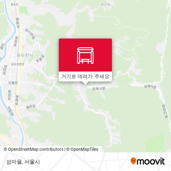 섬마을 지도