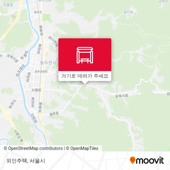 외인주택 지도