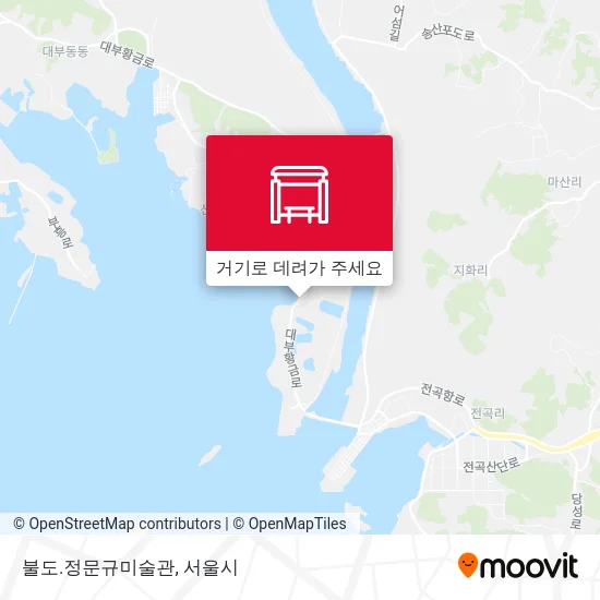 불도.정문규미술관 지도