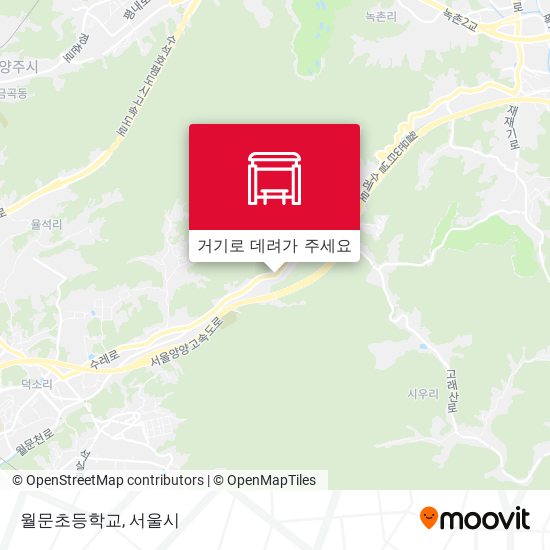 월문초등학교 지도