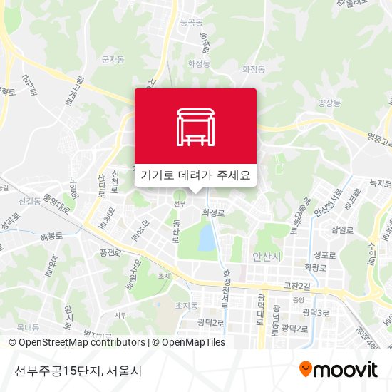 선부주공15단지 지도