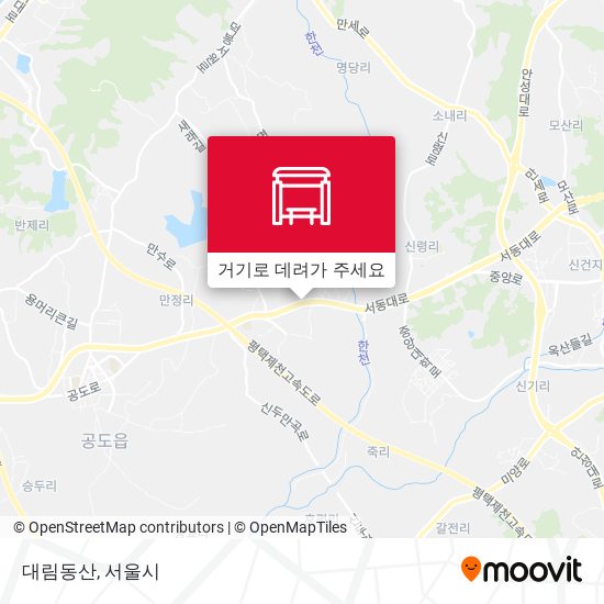 대림동산 지도