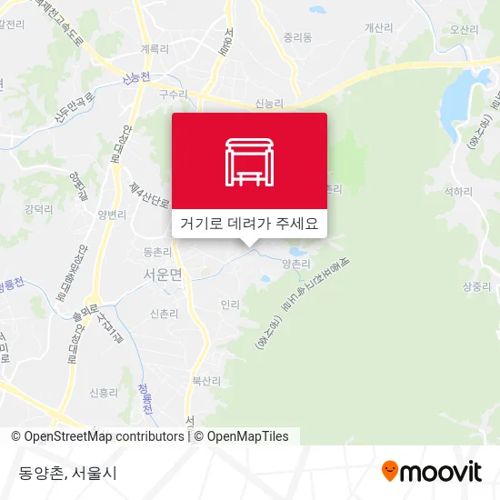 동양촌 지도