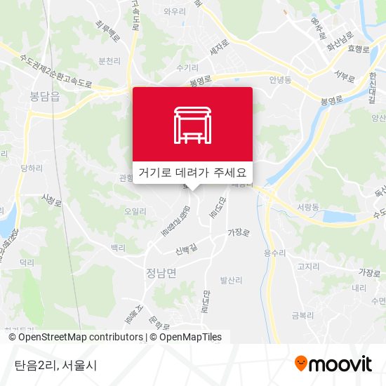 탄음2리 지도